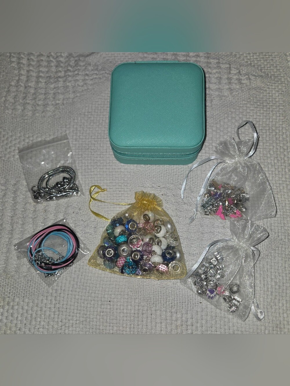 Jewelry Making Lot With Case